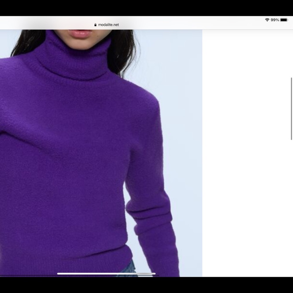 SOLD SOMEWHERE ELSE brand new Zara soft feel sweater